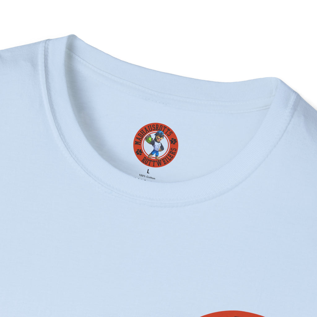 Rottweiler Power graphic T-Shirt | Dog strength illustration