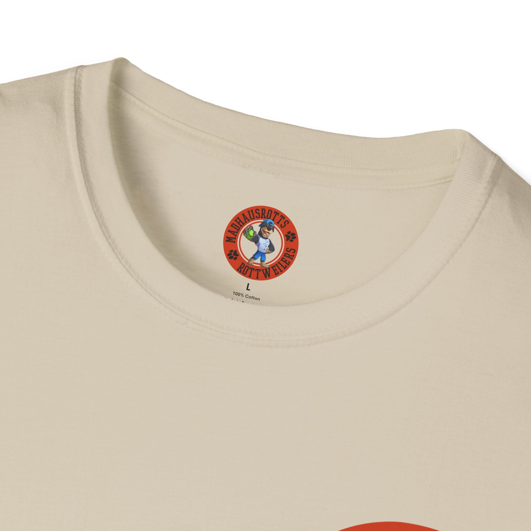 Rottweiler Power Alt graphic T-Shirt | Dog strength illustration