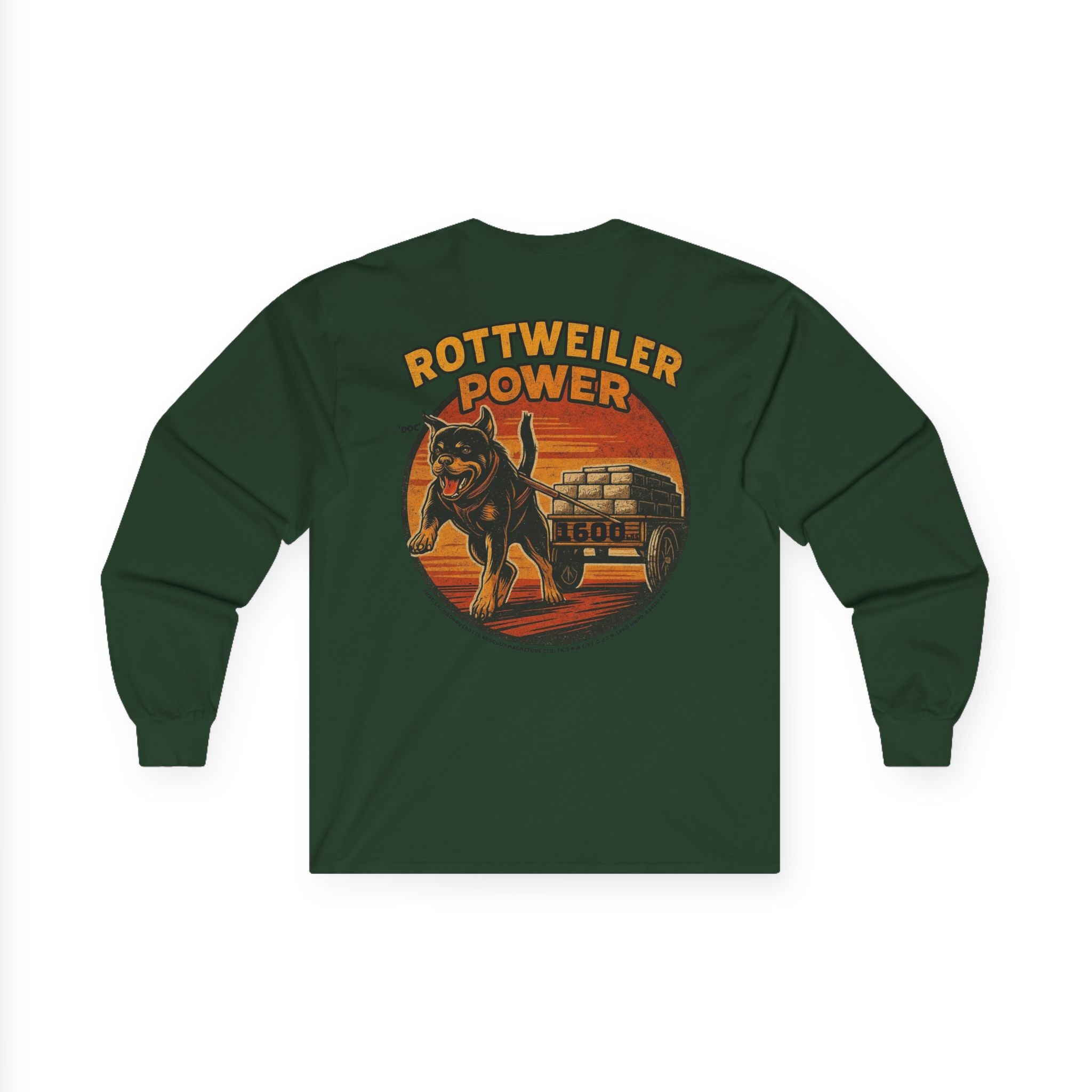 Rottweiler Power 4 long sleeve T