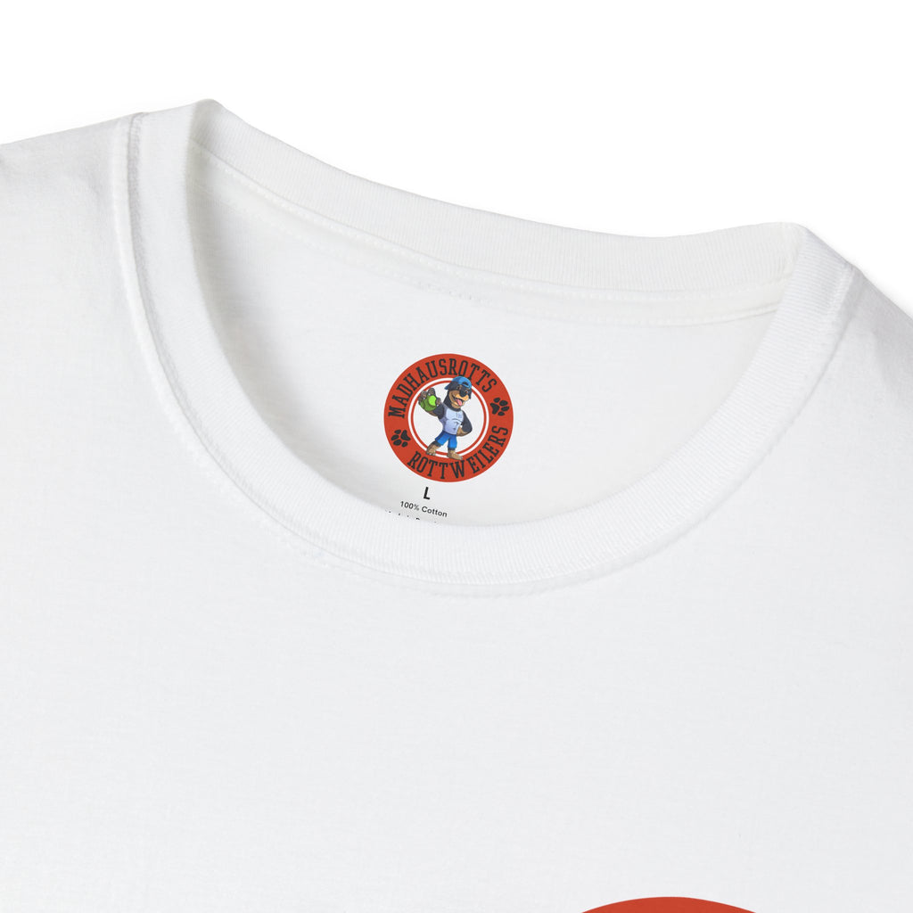 Rottweiler Power Alt graphic T-Shirt | Dog strength illustration