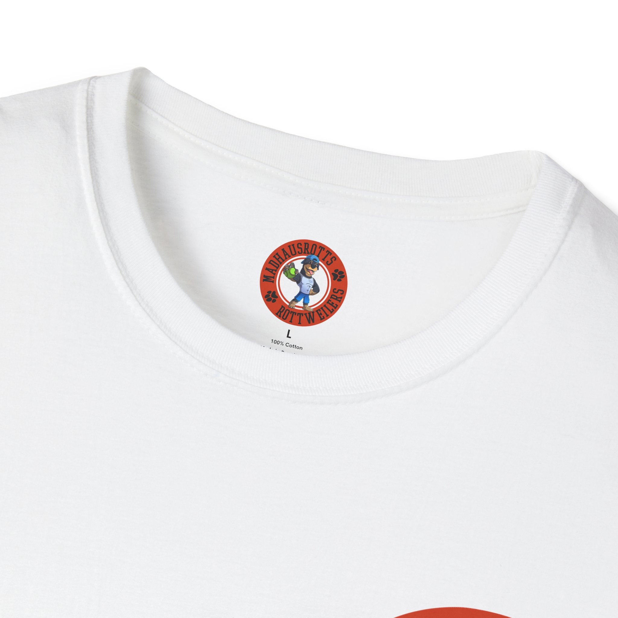 Rottweiler Power Alt graphic T-Shirt | Dog strength illustration