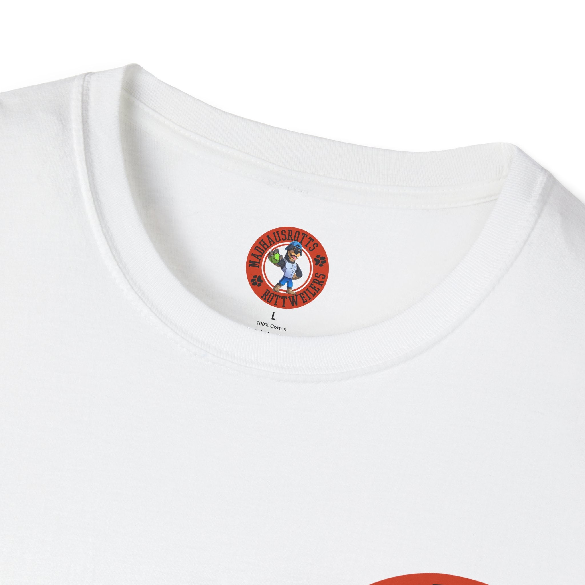 Rottweiler Power graphic T-Shirt | Dog strength illustration