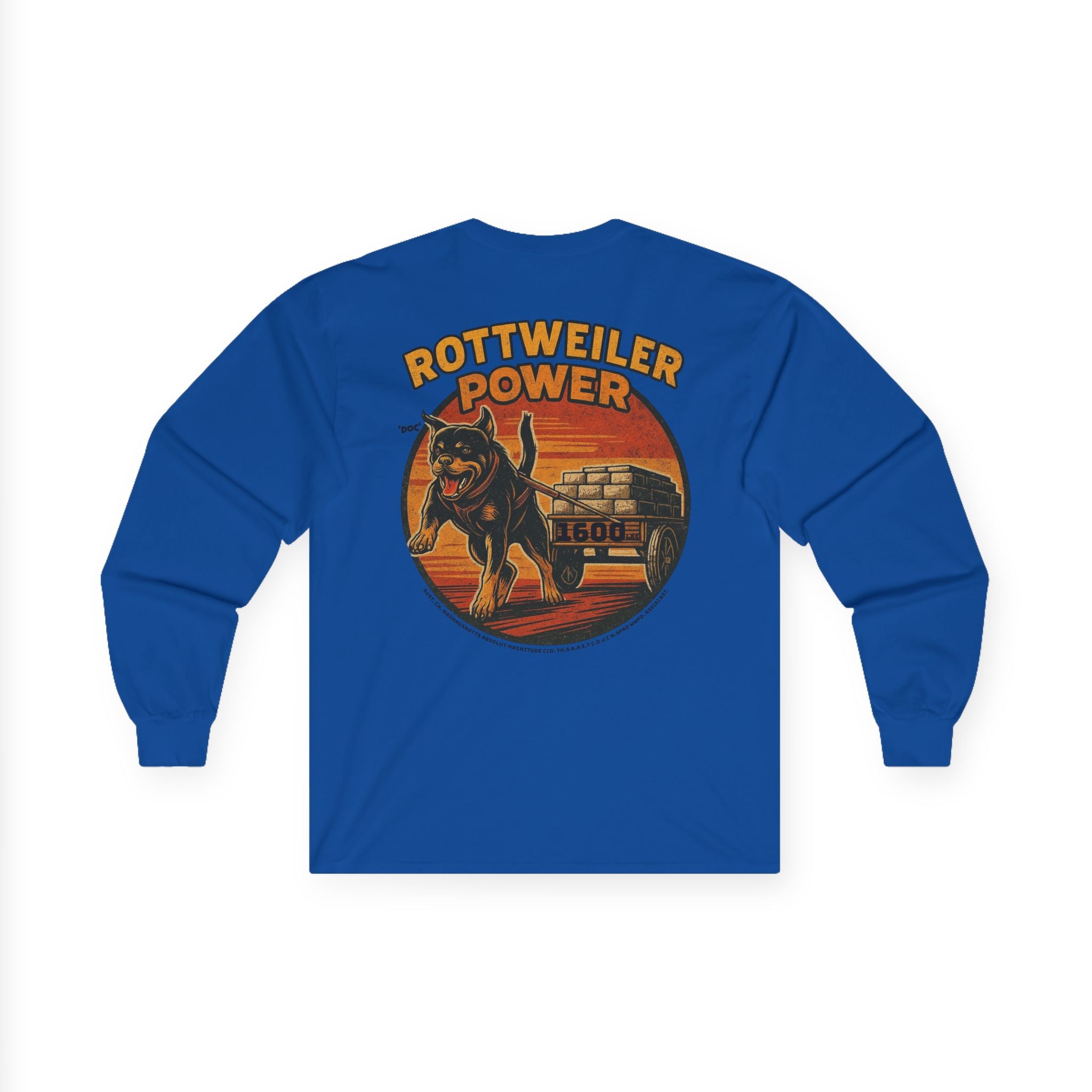 Rottweiler Power 4 long sleeve T