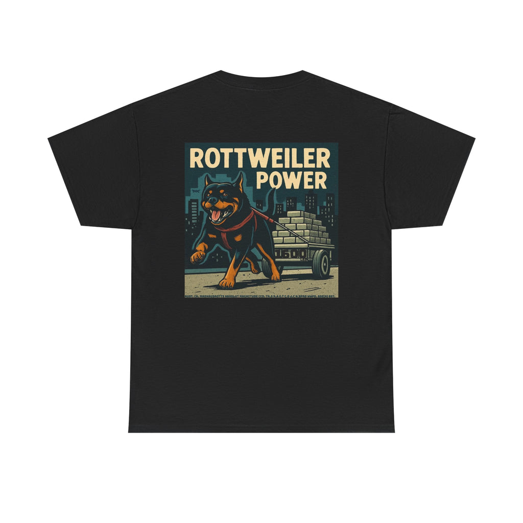 Rottweiler Power Unisex Heavy Cotton Tee