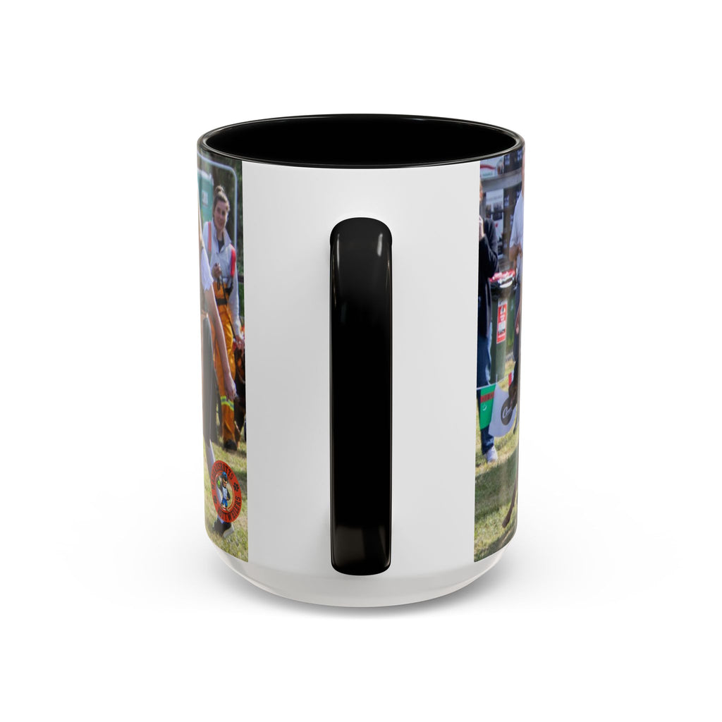 Rottweiler Parade Coffee Mug — Traditional Dog Lover Accent Mug (11/15 oz)