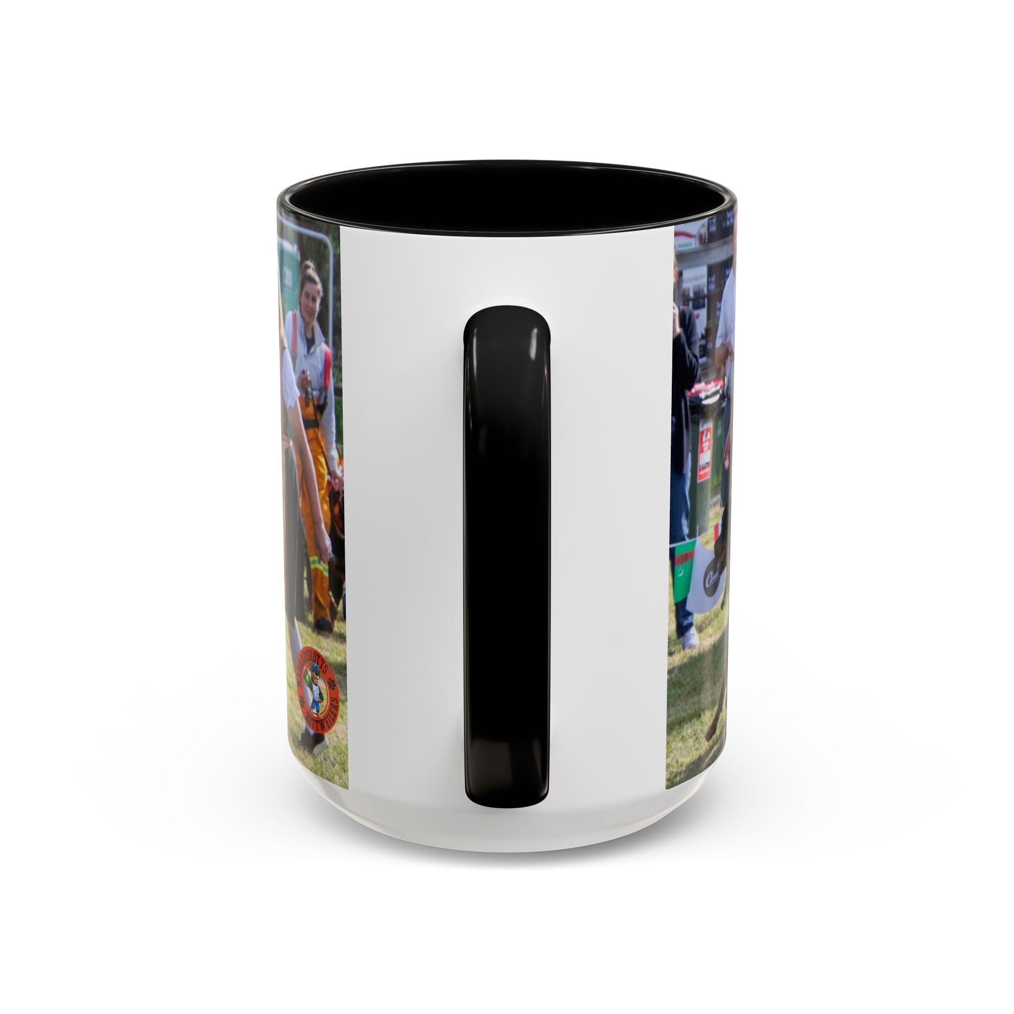 Rottweiler Parade Coffee Mug — Traditional Dog Lover Accent Mug (11/15 oz)