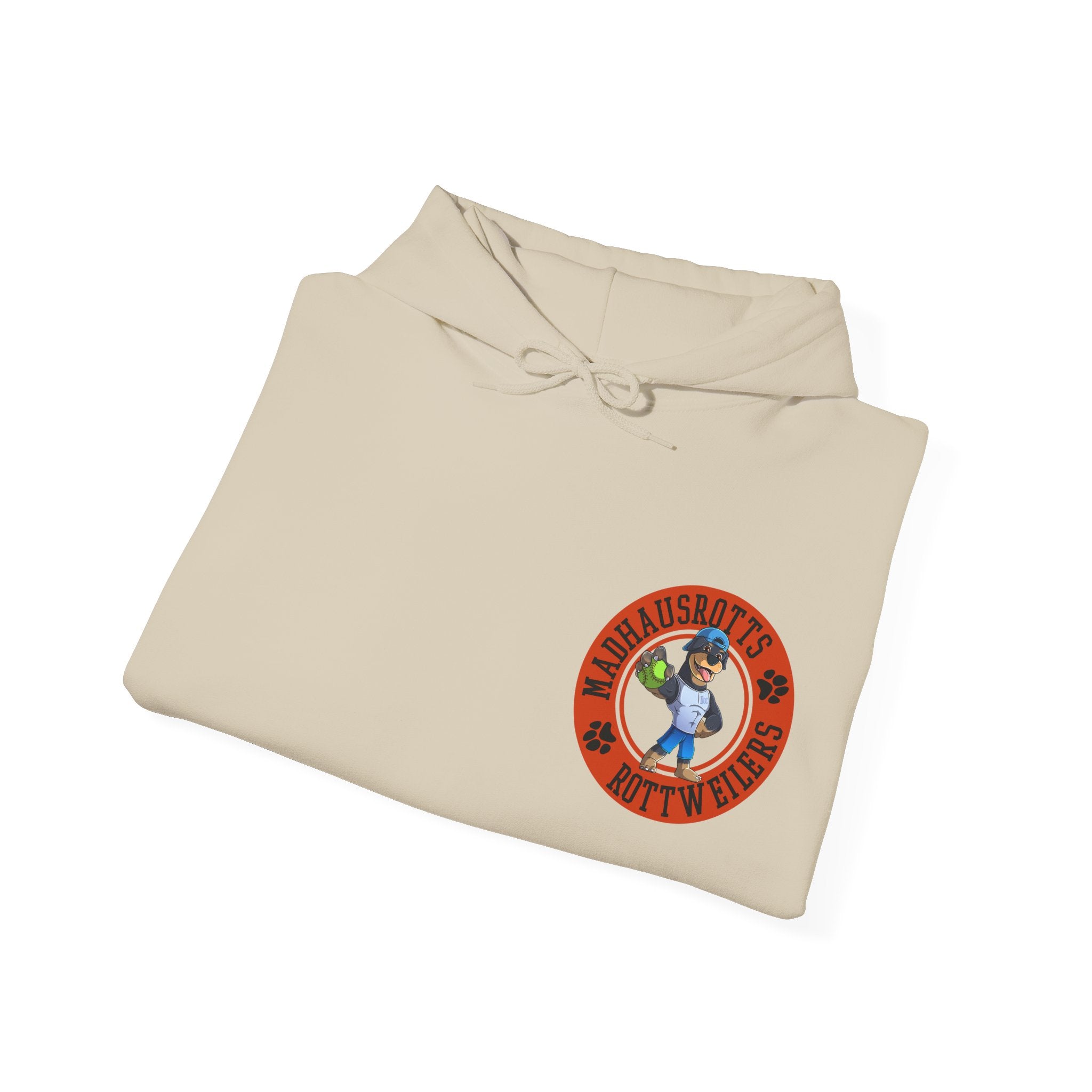 Rottweiler Power Hoodie 1600lbs, Unisex Heavy Blend Sweatshirt, Dog Lover Gift, Animal Lover Apparel, Pet Owner Hoodie, Casual Streetwear