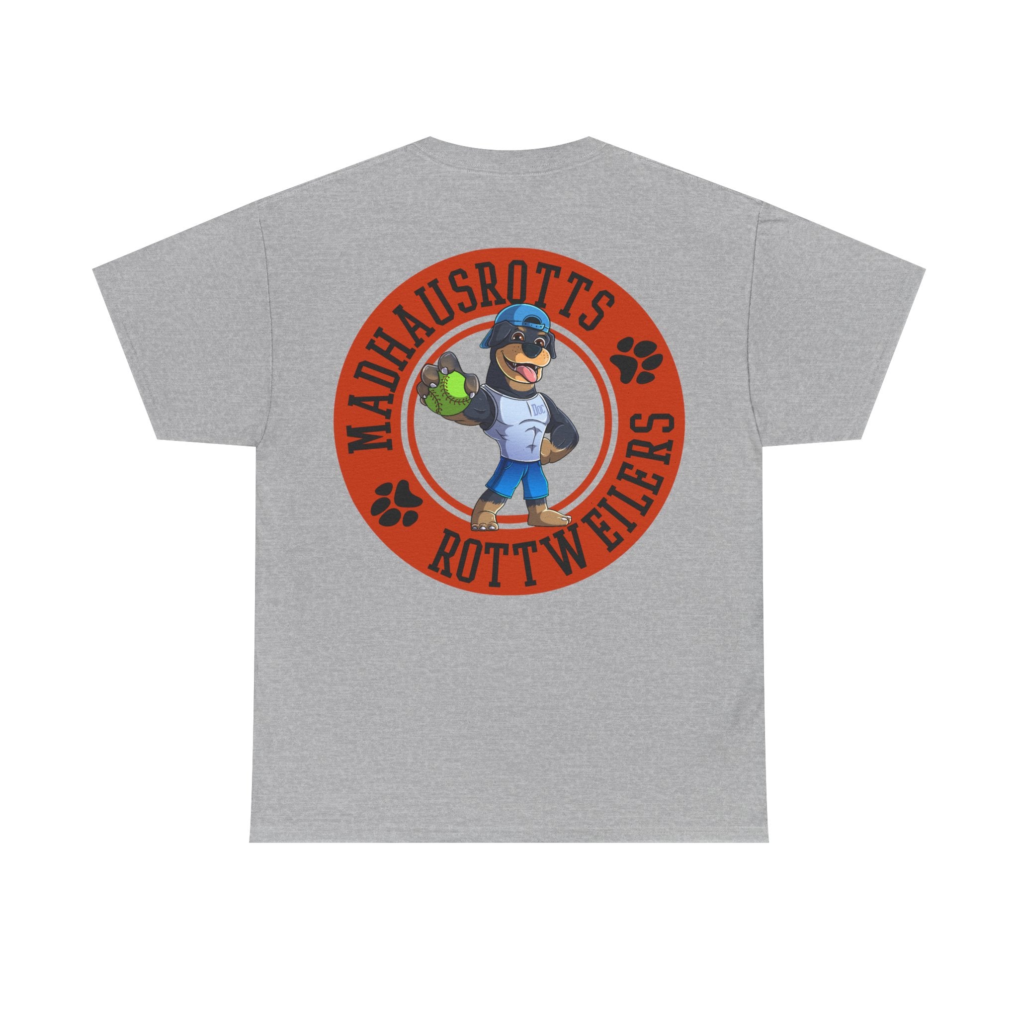 MADHAUSROTTS Logo Unisex Heavy Cotton Tee