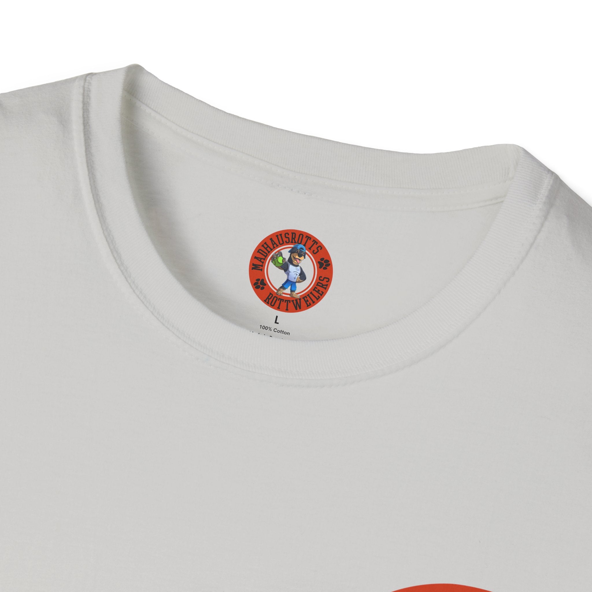 Rottweiler Power 7 graphic T-Shirt | Dog strength illustration