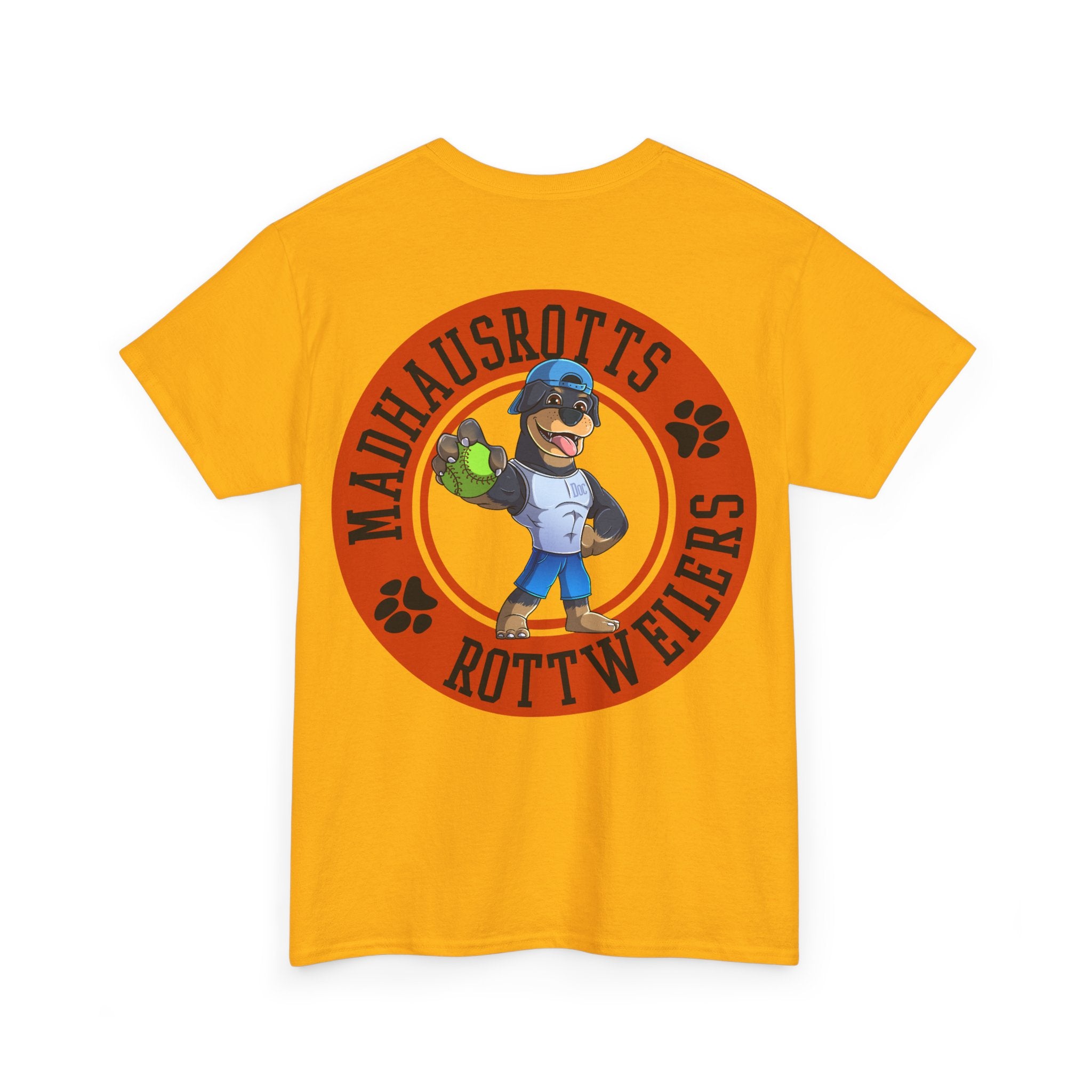 MADHAUSROTTS Logo Unisex Heavy Cotton Tee