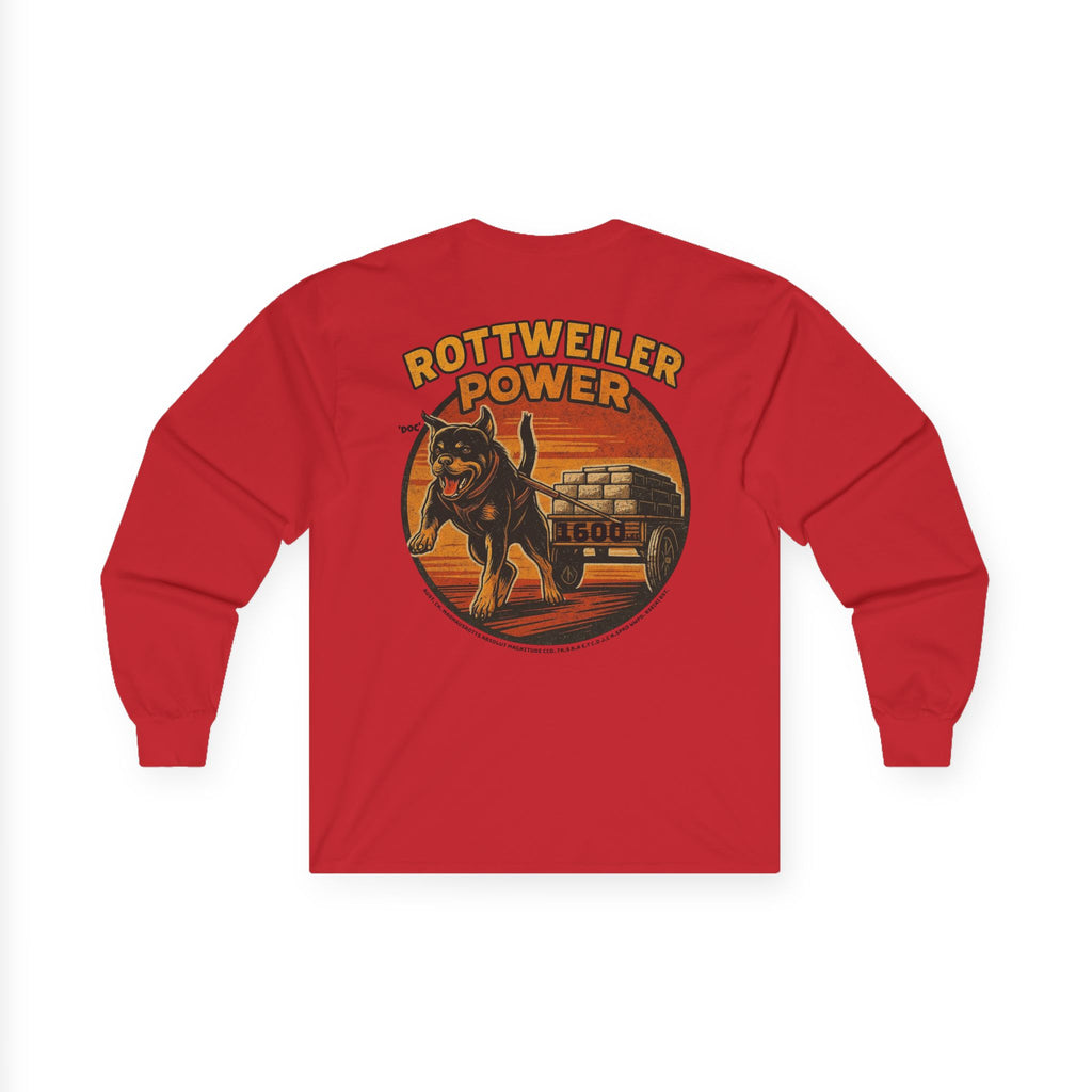 Rottweiler Power 4 long sleeve T