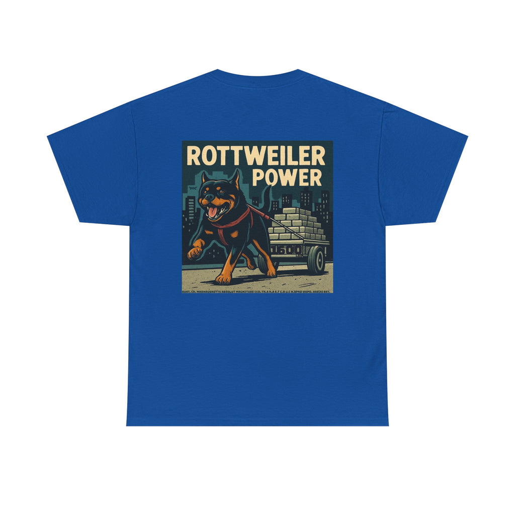Rottweiler Power Unisex Heavy Cotton Tee