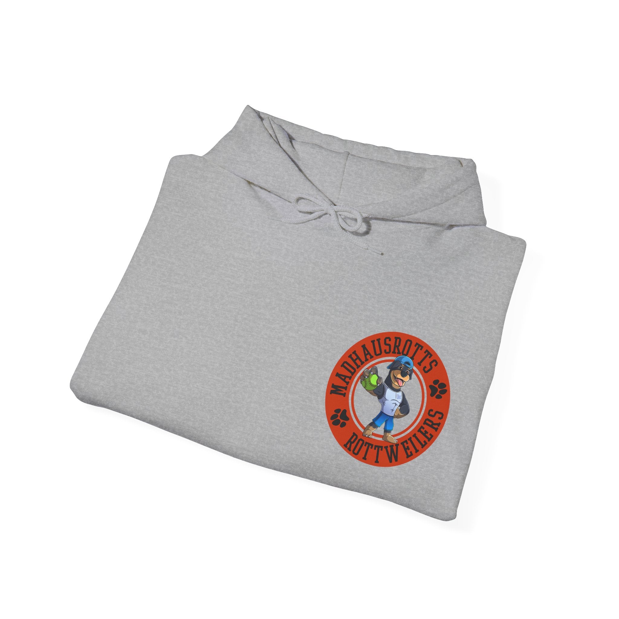 Rottweiler Power Hoodie 1600lbs, Unisex Heavy Blend Sweatshirt, Dog Lover Gift, Animal Lover Apparel, Pet Owner Hoodie, Casual Streetwear