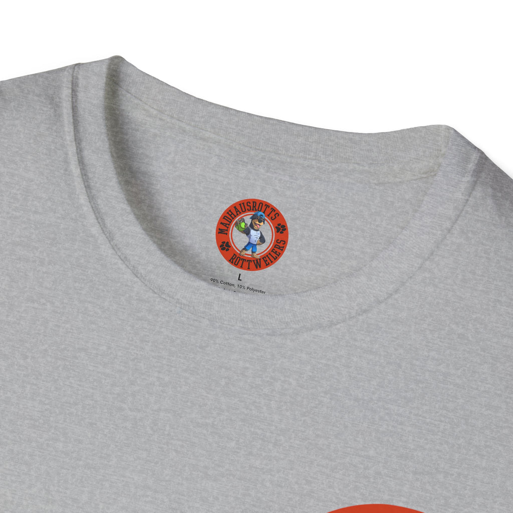 Rottweiler Power Alt graphic T-Shirt | Dog strength illustration