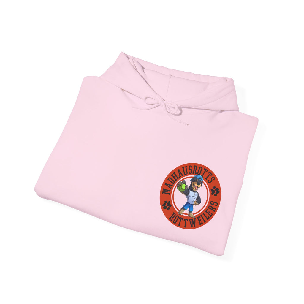 Rottweiler Power Hoodie 1600lbs, Unisex Heavy Blend Sweatshirt, Dog Lover Gift, Animal Lover Apparel, Pet Owner Hoodie, Casual Streetwear