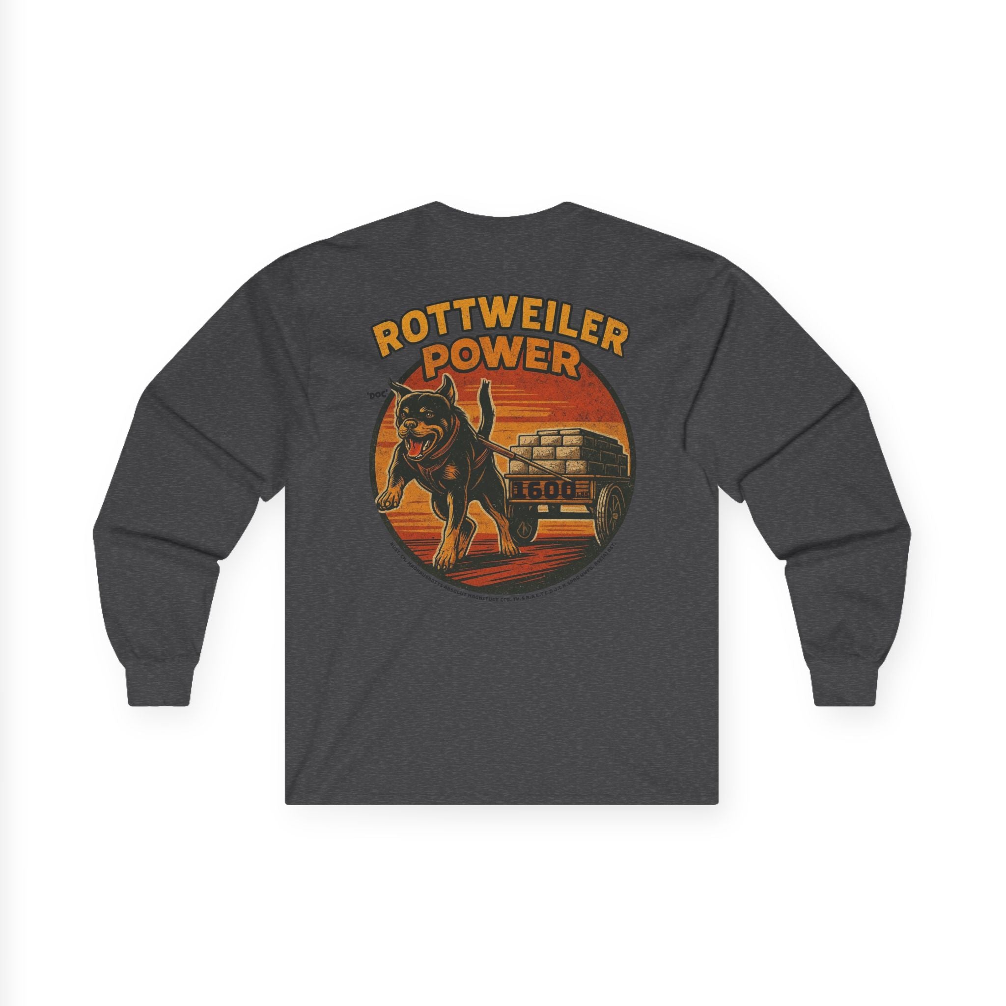 Rottweiler Power 4 long sleeve T