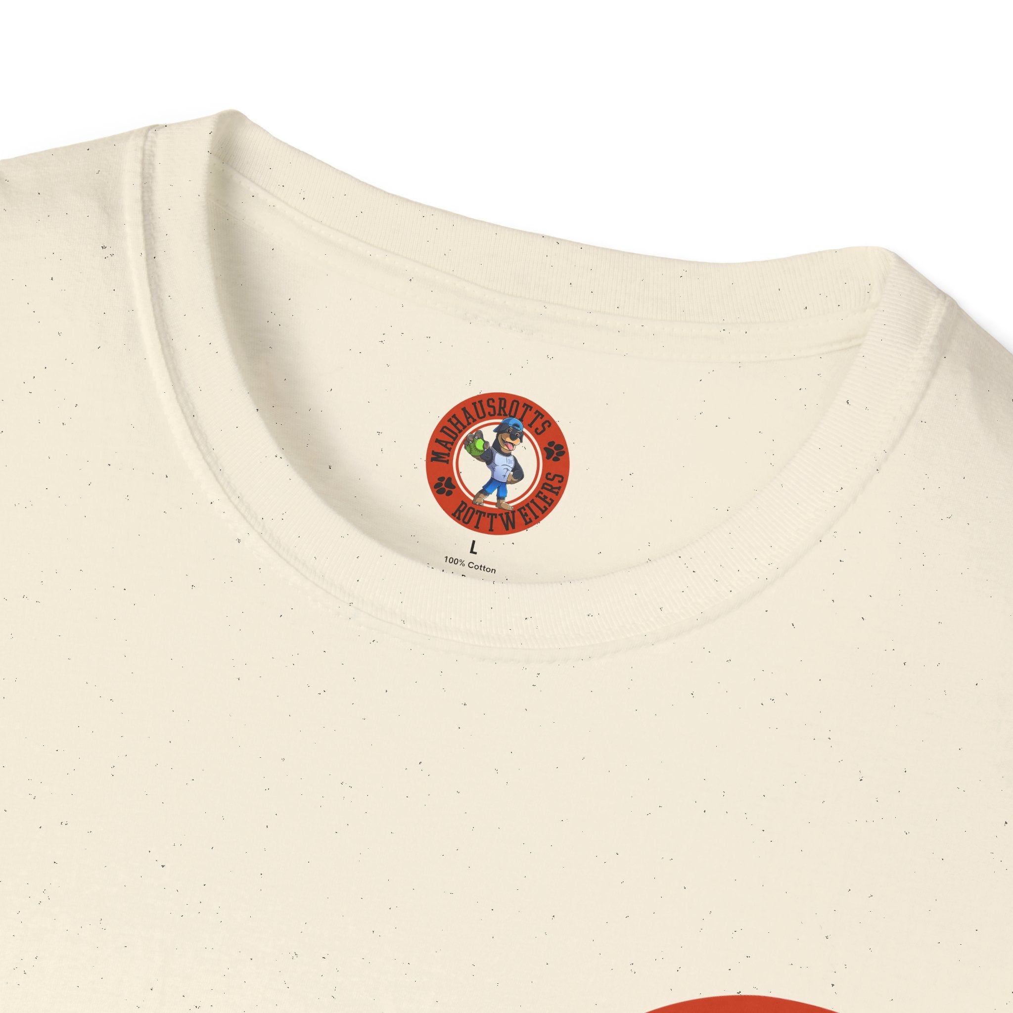 Rottweiler Power Alt graphic T-Shirt | Dog strength illustration