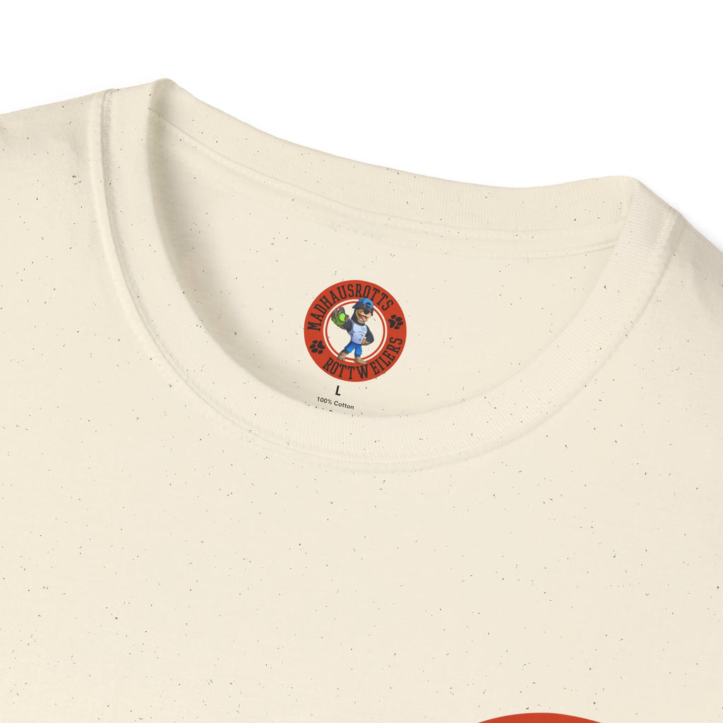 Rottweiler Power 7 graphic T-Shirt | Dog strength illustration