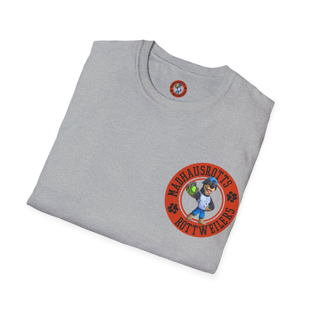 Rottweiler Power Alt graphic T-Shirt | Dog strength illustration