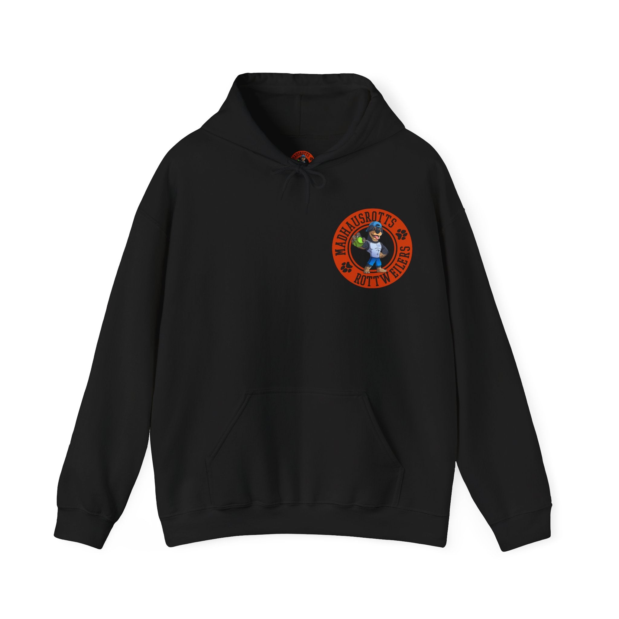 Rottweiler Power Hoodie — Dog Lover Sweatshirt, Pet Owner Gift