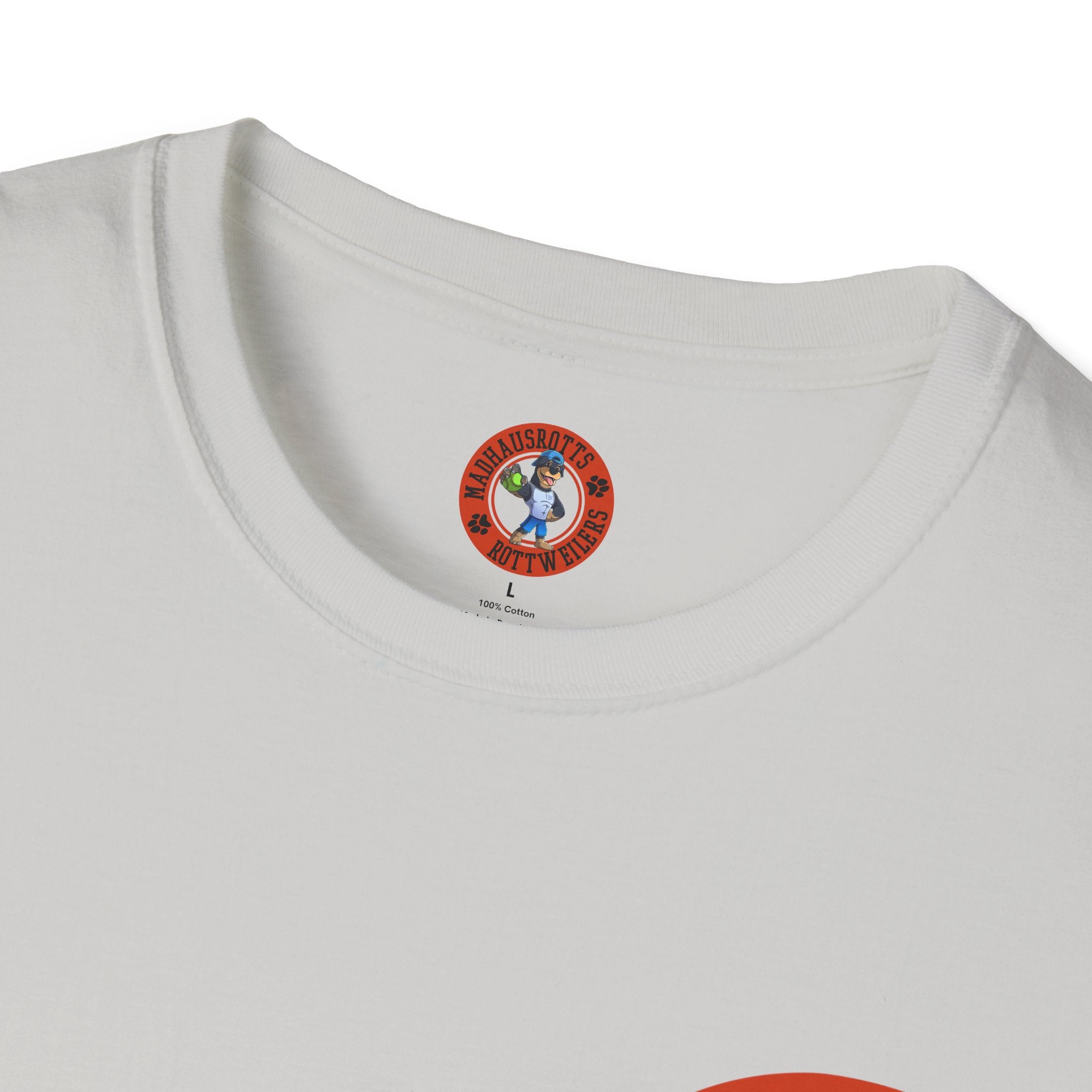 Rottweiler Power Alt graphic T-Shirt | Dog strength illustration